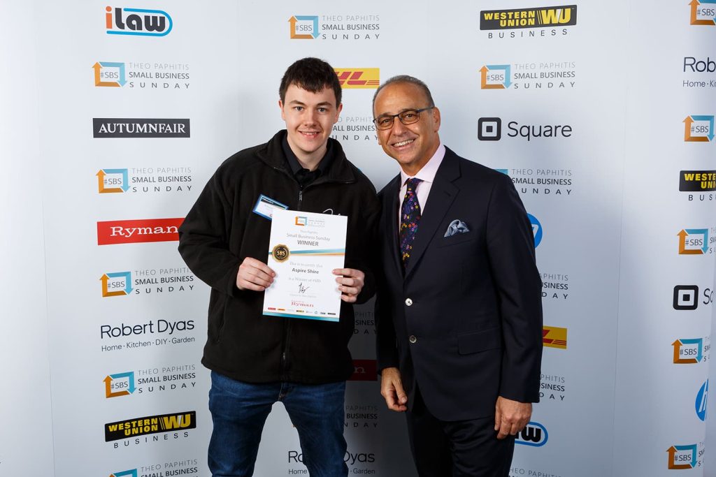 Richard With Theo Paphitis