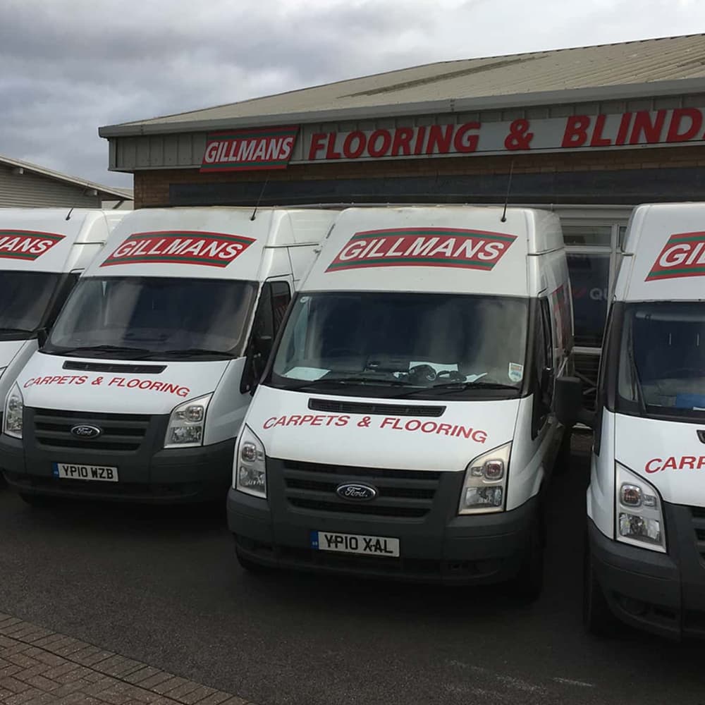 Gillmans Company Vans In Westbury, Wiltshire